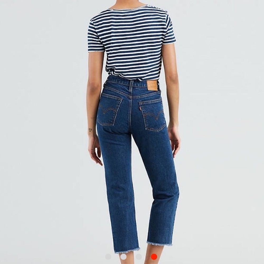 Levi Wedgie Straight Jeans